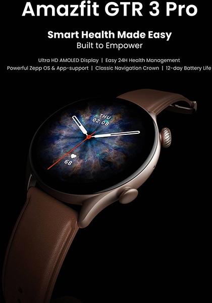 Amazfit gtr display cheap