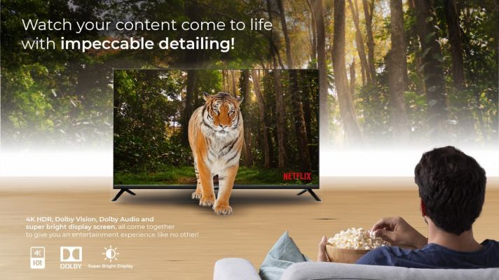 bpl 139.7 cm (55 inch) ultra hd (4k) led smart tv, 55u-a4311