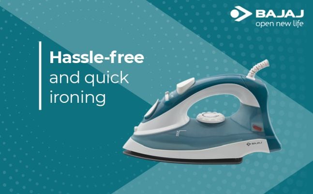 Bajaj MX 3 Neo Steam Iron, Steam Iron, Irons, Home Comfort