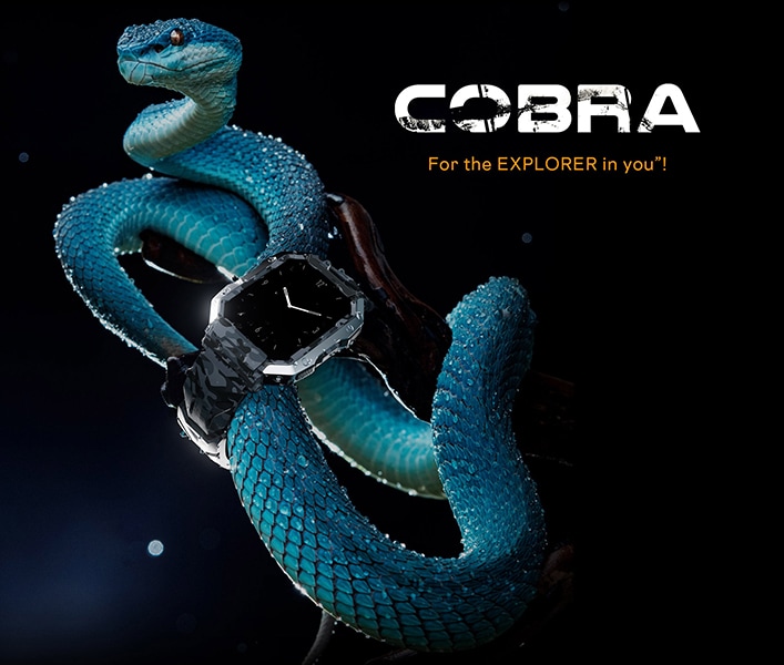 Buy FireBoltt Cobra Smartwatch with Bluetooth Calling, 4.52 cm (1.78