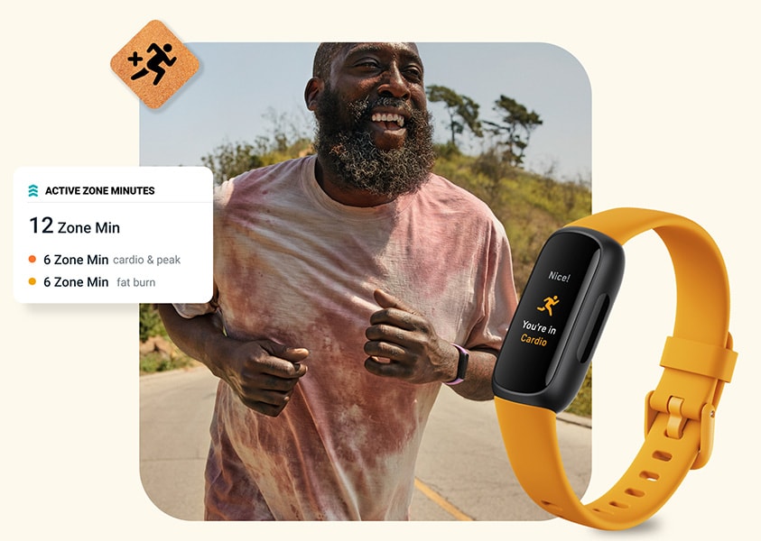 Fitbit inspire online cycling