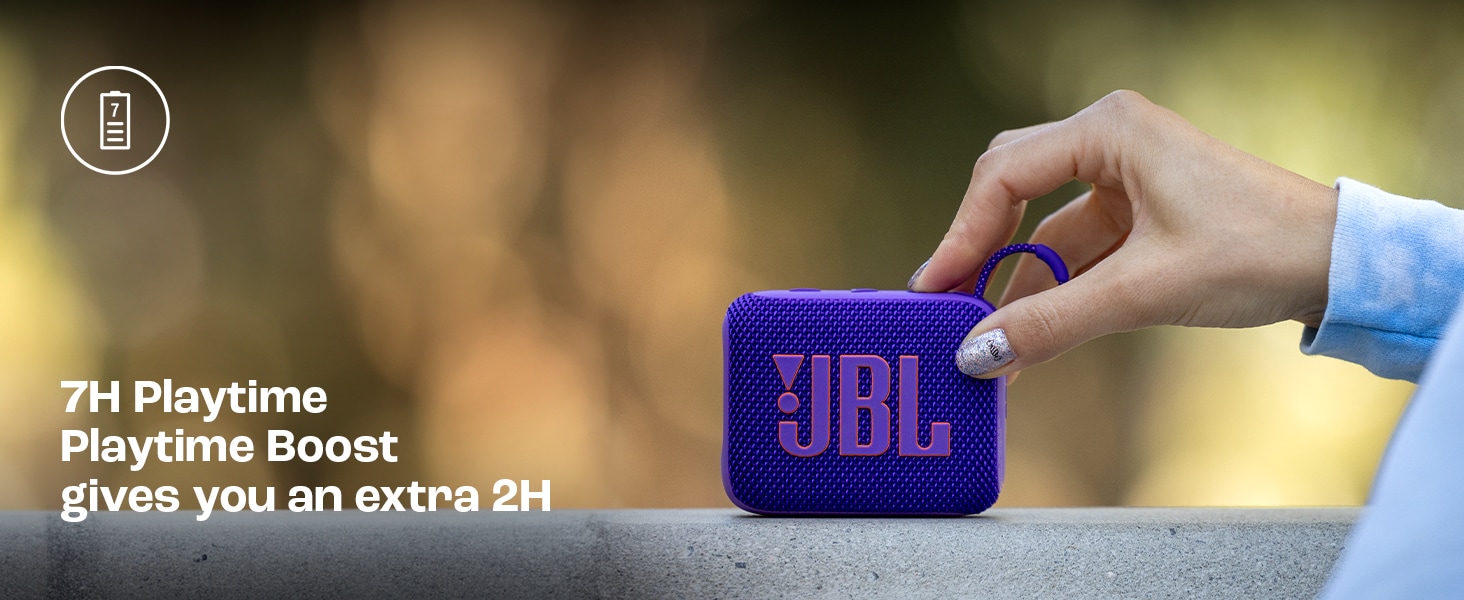 Buy JBL Go 4, Wireless Ultra Portable Bluetooth Speaker with JBL Pro Sound, 7 Hours of Playtime