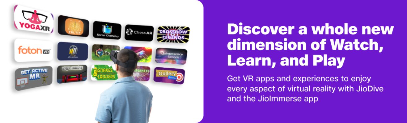 JioDive VR Headset: Experience Entertainment Like Never Before at ₹1299