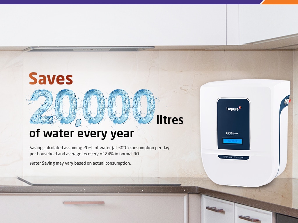 Buy Livpure Platino+ 8.5 L RO+UV+UF Water Purifier with 8 Purification