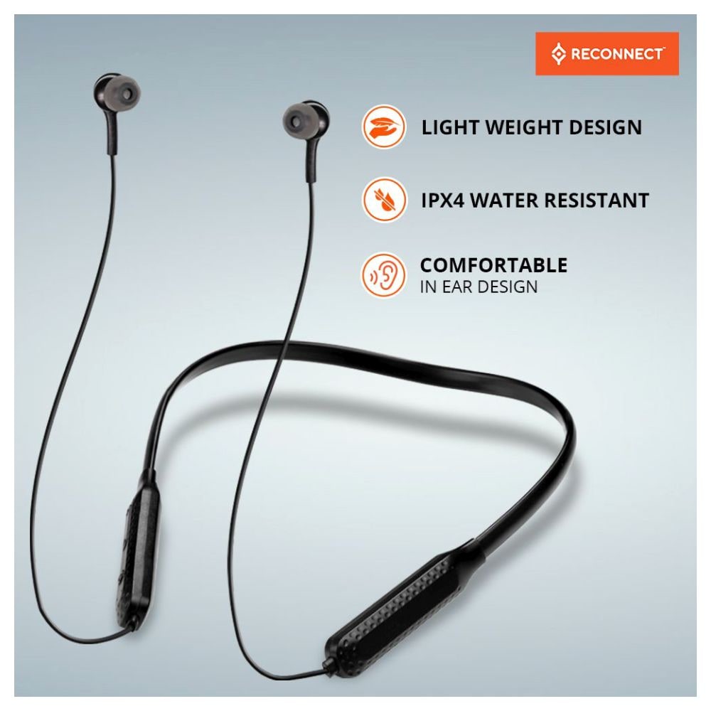 Reconnect Dank Neckband with IPx4, water resistance, 16Hrs Battery, Bluetooth v5.0, Multi point connection (Black) with 1 year warranty Reconnect Dank Neckband with IPx4, water resistance, 16Hrs Battery, Bluetooth v5.0, Multi point connection (Black) with 1 year warranty Reconnect Dank Neckband with IPx4, water resistance, 16Hrs Battery, Bluetooth v5.0, Multi point connection (Black) with 1 year warranty Reconnect Dank Neckband with IPx4, water resistance, 16Hrs Battery, Bluetooth v5.0, Multi point connection (Black) with 1 year warranty Reconnect Dank Neckband with IPx4, water resistance, 16Hrs Battery, Bluetooth v5.0, Multi point connection (Black) with 1 year warranty73% OFF Grand Republic Sale Reconnect Dank Neckband with IPx4, water resistance, 16Hrs Battery, Bluetooth v5.0, Multi point connection (Black) with 1 year warranty