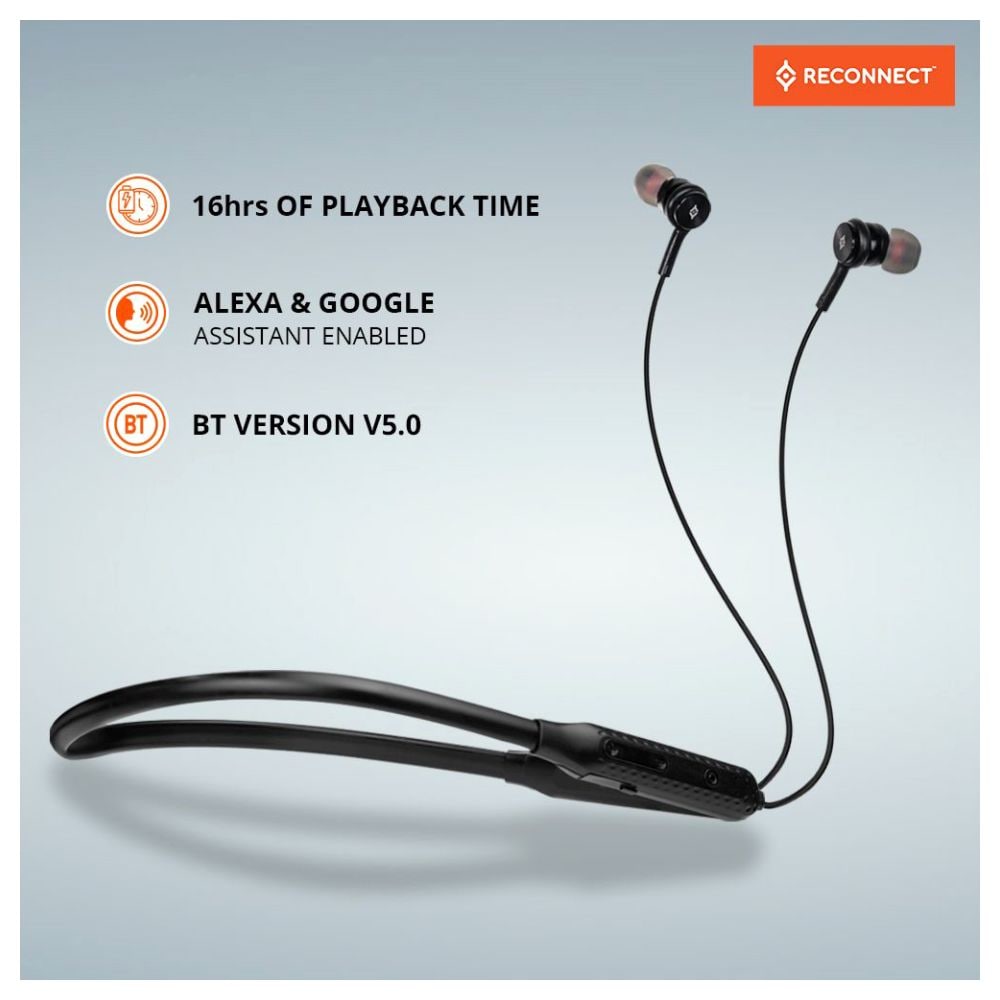 Reconnect Dank Neckband with IPx4, water resistance, 16Hrs Battery, Bluetooth v5.0, Multi point connection (Black) with 1 year warranty Reconnect Dank Neckband with IPx4, water resistance, 16Hrs Battery, Bluetooth v5.0, Multi point connection (Black) with 1 year warranty Reconnect Dank Neckband with IPx4, water resistance, 16Hrs Battery, Bluetooth v5.0, Multi point connection (Black) with 1 year warranty Reconnect Dank Neckband with IPx4, water resistance, 16Hrs Battery, Bluetooth v5.0, Multi point connection (Black) with 1 year warranty Reconnect Dank Neckband with IPx4, water resistance, 16Hrs Battery, Bluetooth v5.0, Multi point connection (Black) with 1 year warranty73% OFF Grand Republic Sale Reconnect Dank Neckband with IPx4, water resistance, 16Hrs Battery, Bluetooth v5.0, Multi point connection (Black) with 1 year warranty