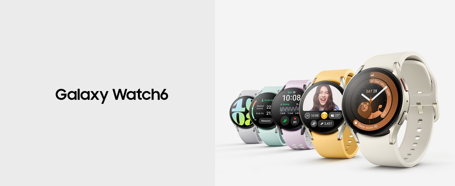 Buy Samsung Galaxy Watch 6 40mm Bluetooth Smart Watch with Water Resistant,  Graphite SM-R930NZKAINS Online at Best Prices in India