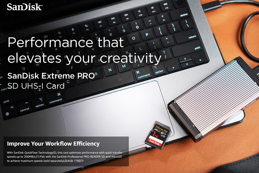 SanDisk Extreme PRO UHS-I Card - 1TB 