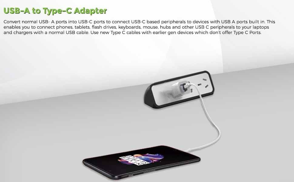 Tipo C USB OTG Adaptador USB C a USB 3 OTG Tipo C Convertidor para Macbook  Samsung Kearding EL009191-00