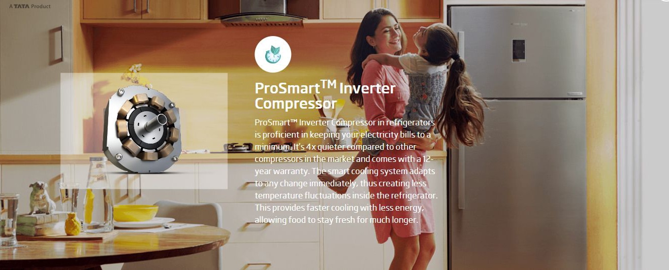 Voltas beko pro smart inverter refrigerator discount