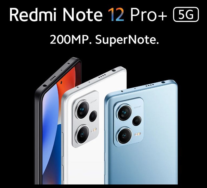 Xiaomi Redmi Note 12 Pro Plus 5G Color Negro RAM + ROM 8 GB + 256 GB