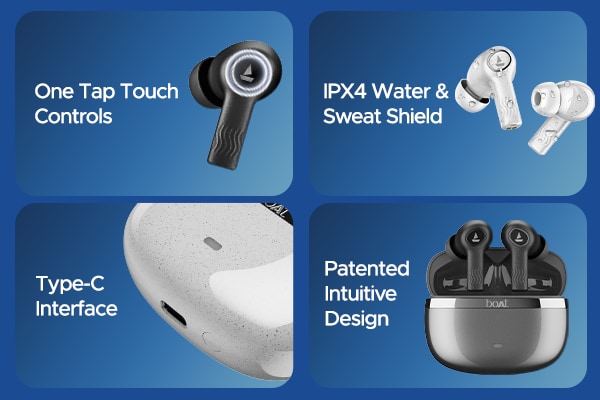 Buy boAt Nirvana Ion ANC Truly Wireless in Ear Earbuds with Up to 32 dB Active Noise Cancellation 120 Hrs Playback Crystal Bionic Sound Powered by Hifi Beast Mode ENx Tech Hearables App