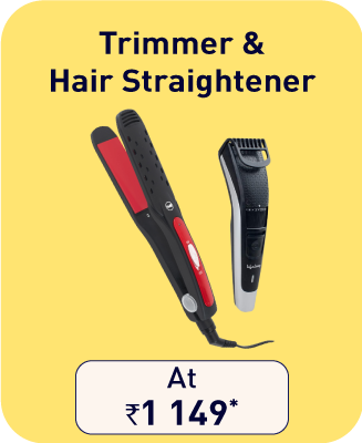 Trimmer & Hair Straightner 