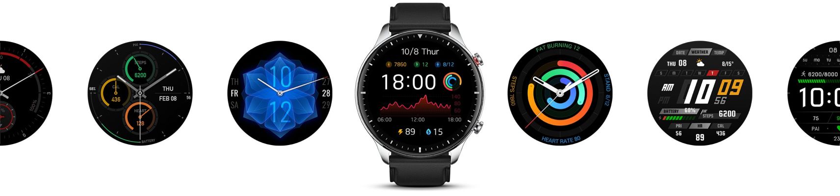 Buy Amazfit A1902 GTR Series 47 mm Smart Watch, Aluminum Alloy Online at  Best Prices in India - JioMart.