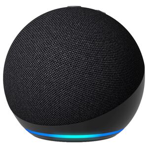 Buy  Echo Dot 5th Gen Smart Speaker 2023, Deep Bass, Motion  Detection, Temperature Sensor, Mic Off Button, Black at Reliance Digital