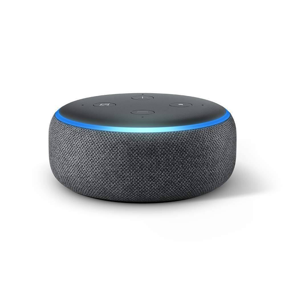 Buy Echo Dot Gen) New and Improved Smart Speaker Alexa, 360 degree Sound, Black Best Price on Reliance Digital