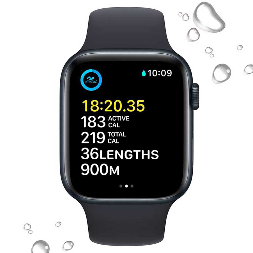  Apple Watch SE (Gen 1) [GPS 44mm] Smart Watch w/Space Grey  Aluminium Case with Midnight Sport Band. Fitness & Activity Tracker, Heart  Rate Monitor, Retina Display, Water Resistant : Electronics