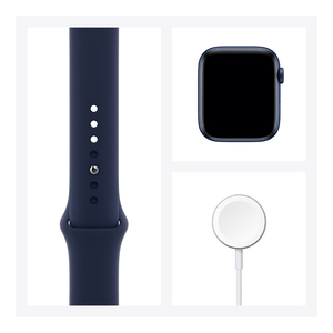 Buy Apple Watch Series 6 GPS - 44 mm Blue Aluminium Case with Deep 