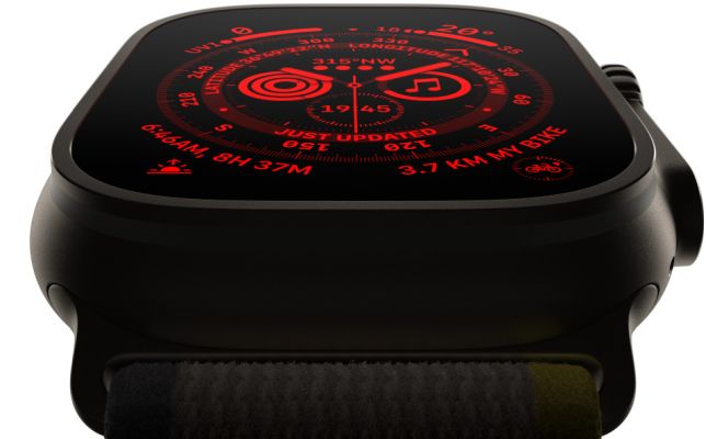 Apple Watch Ultra GPS + Celullar Caixa Titânio 49mm - Balbino Shop