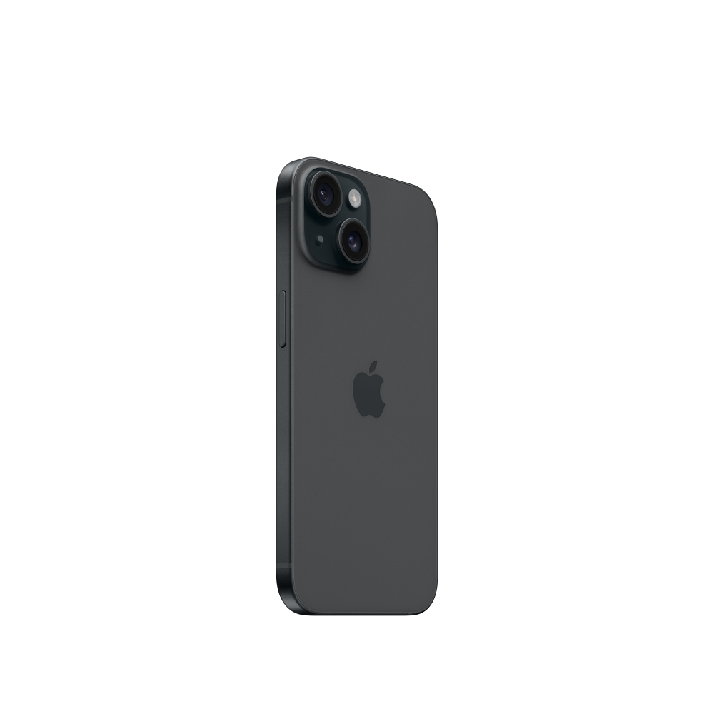 Apple iPhone 15 MTLV3LL/A Unlocked 5G - Black iPhone; GSM/CDMA; 6 GB  RAM/128 GB Storage; 6.1 Super Retina XDR OLED - Micro Center