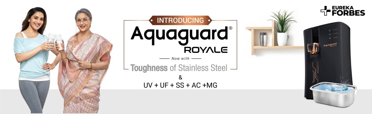 Buy Aquaguard 5.5 litres UV + UF + SS Water Purifier, Royale Online at ...