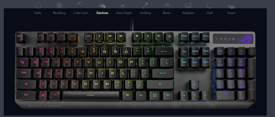 Buy ASUS ROG Strix Scope RX Wired keyboard, Black at Best Price on Reliance  Digital