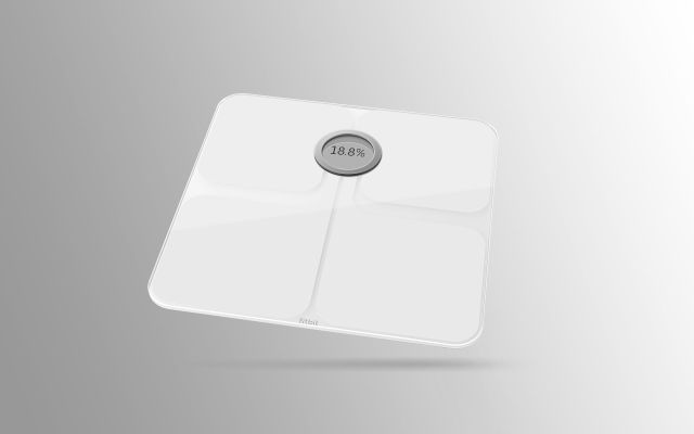 Fitbit Aria Wi-Fi Smart Scale (White) FB201W B&H Photo Video