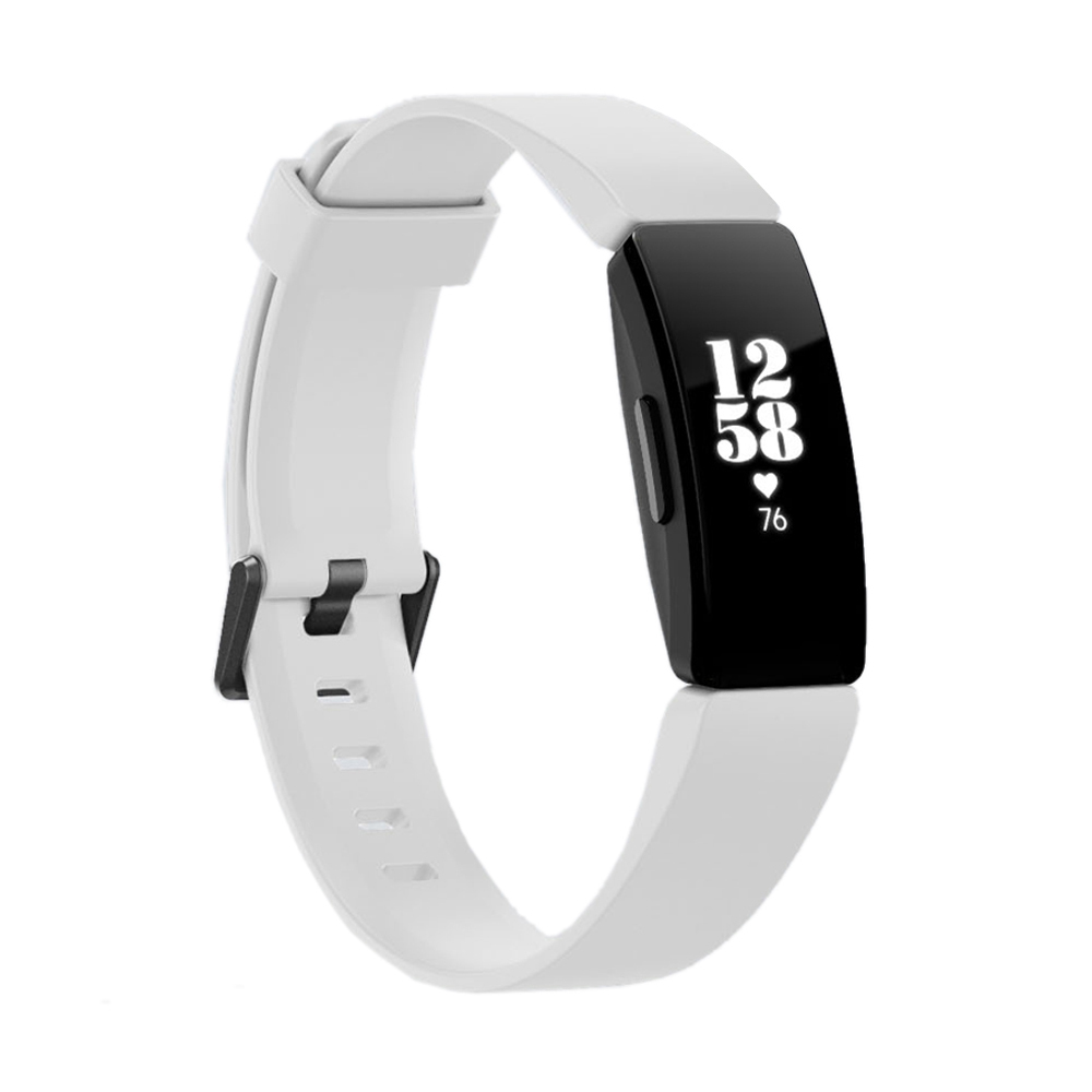 Piping Overskyet Mistillid Buy Fitbit Inspire HR FB413BKWT Fitness Band, White/Black at Reliance  Digital