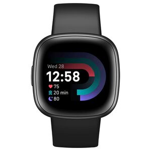 Buy Fitbit Versa 4 Smart Watch with Water Resistance, Black and ...