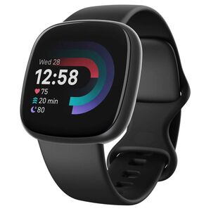 Buy Fitbit Versa 4 Smart Watch with Water Resistance, Black and Graphite  Aluminium at Reliance Digital