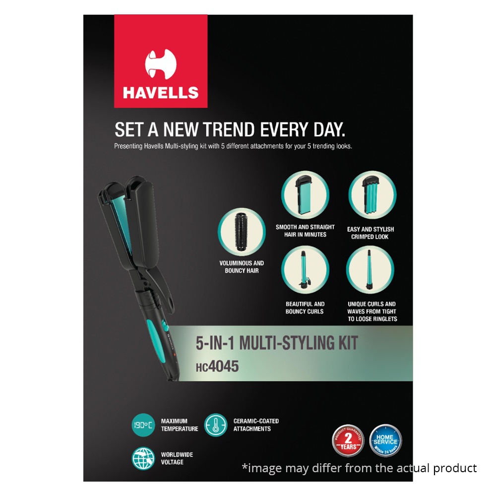Buy Havells HC4045 5 in 1 Multi Styling kit at Reliance Digital