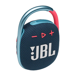 JBL Clip 4 Ultra-Portable IP67 Waterproof & Dustproof Bluetooth Speaker  with Upto 10 Hours Playtime (Without Mic, Blue/Pink) Integrated with
