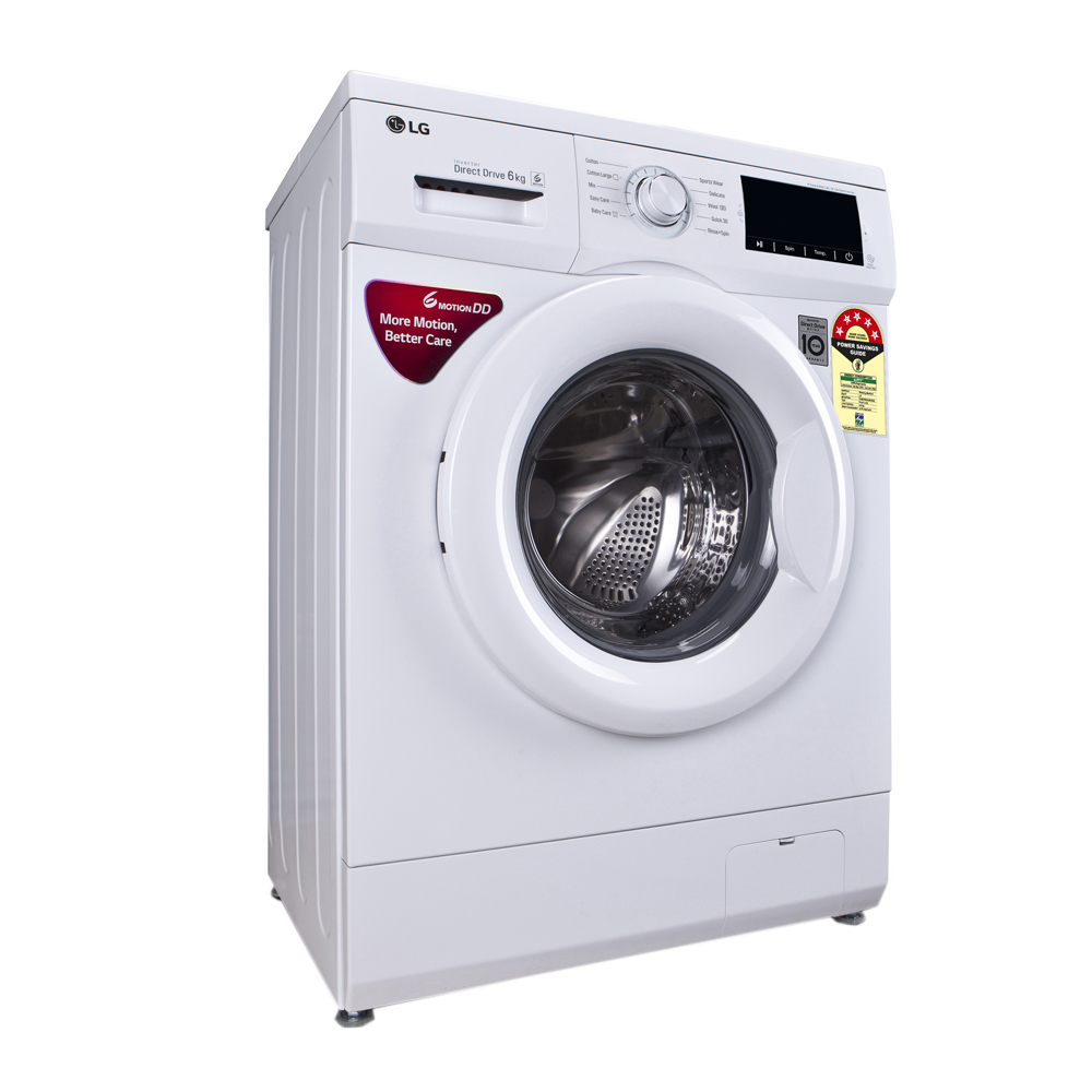 Buy LG 6 Kg Front Fully Automatic Washing Machine, FHM1006ADW at Reliance Digital