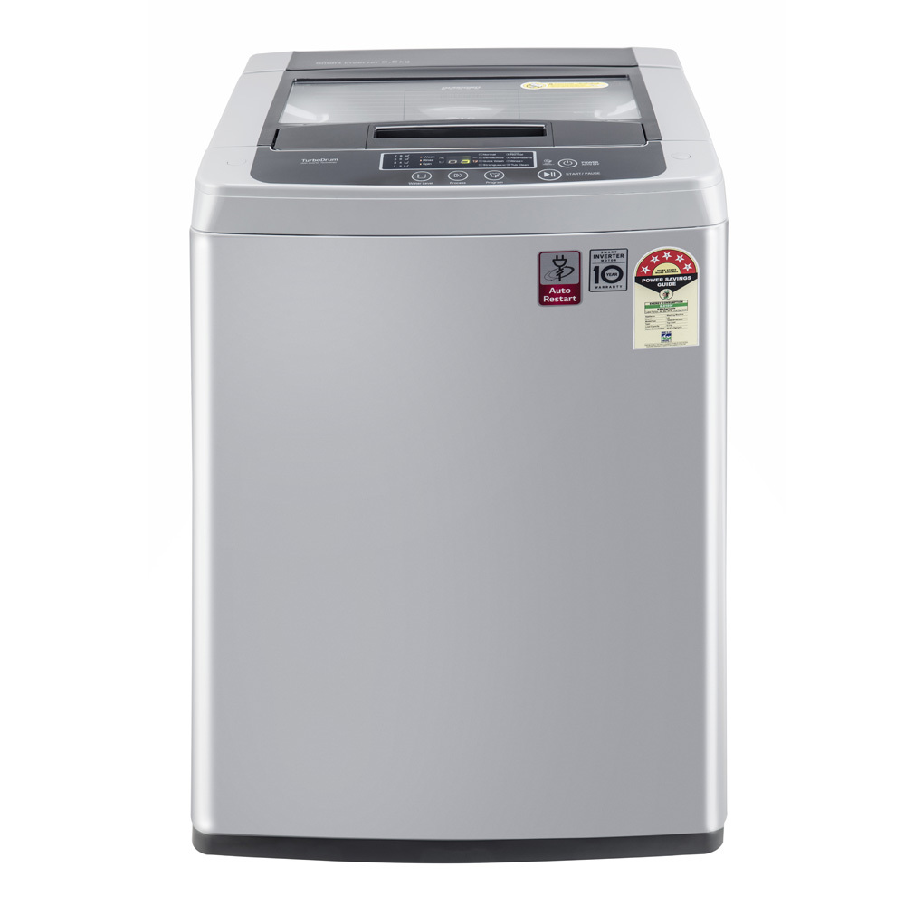 Finde sig i Følge efter Rullesten Buy LG 6.5 Kg Top Fully Automatic Washing Machine with Smart Inverter  Technology and Smart Diagnosis, T65SKSF4Z at Best Price on Reliance Digital