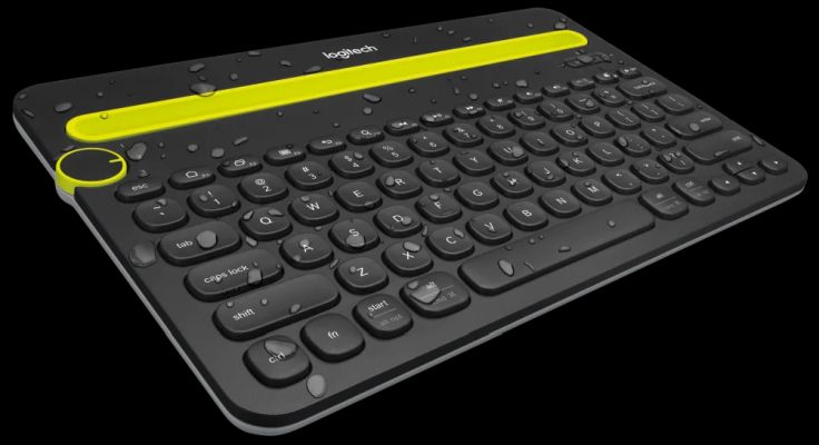 Buy Logitech K480 Wireless Bluetooth Multi-Device Keyboard, Black at ...