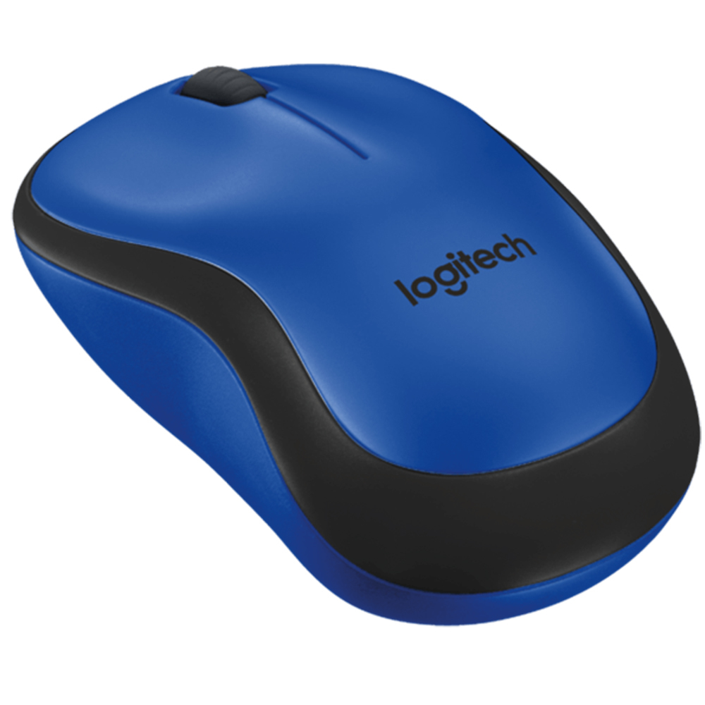 Buy Logitech M221 Silent Wireless Optical Mouse, Blue at Reliance Digital