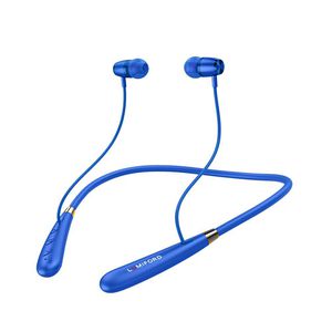 Lumiford XploriaHD XP60 Wireless Sports Flexible Neckband Earphones with  Mic, Splash proof, Dual Pairing (Blue)