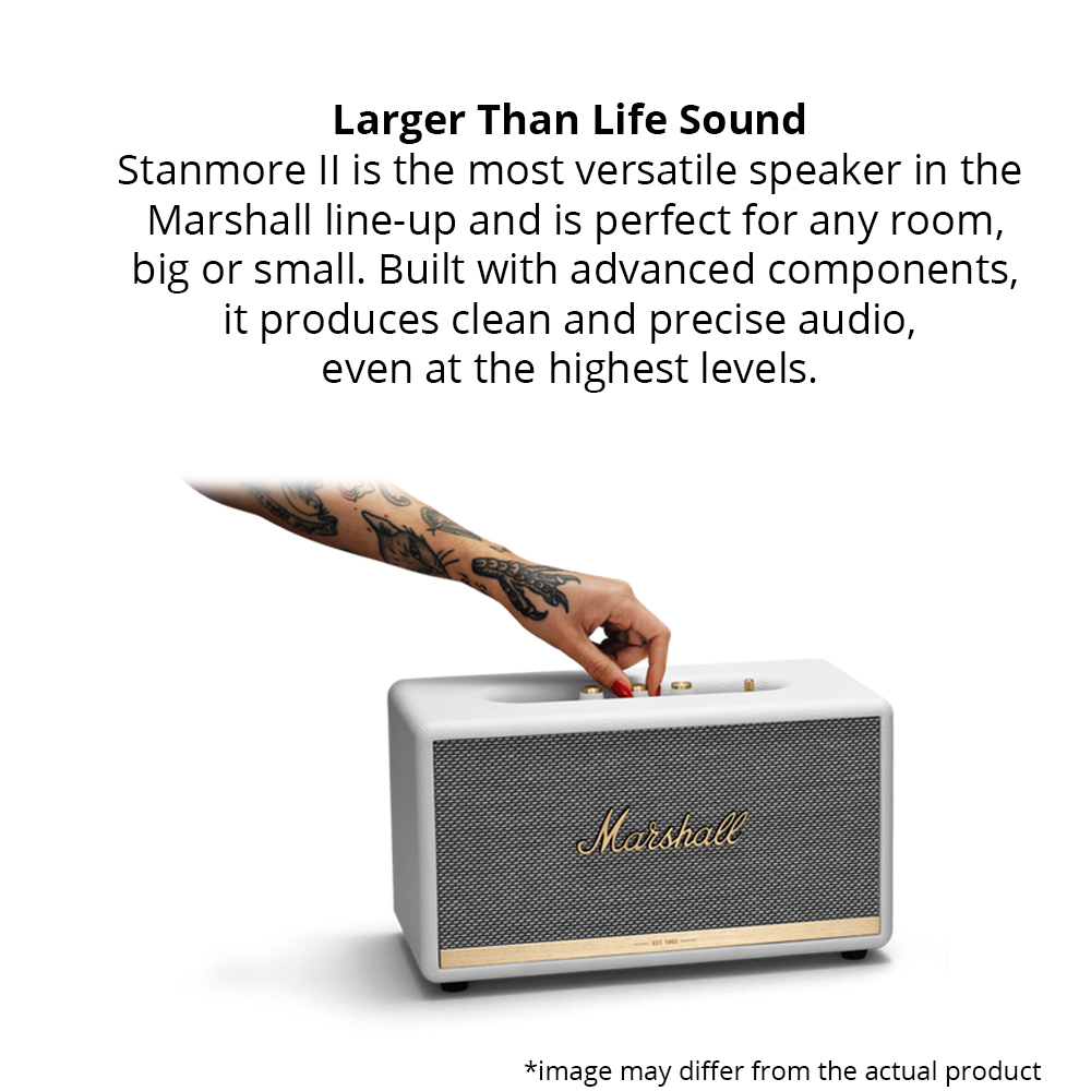 Buy Marshall Stanmore II 80W Bluetooth Speaker (Clean and Precise