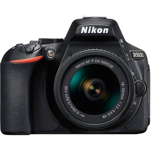 Nikon D5600 DSLR Camera with 18-55 mm Lens Kit, Black