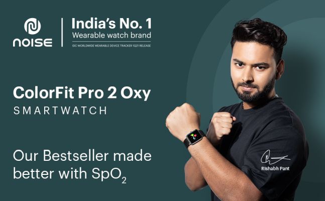 Buy Noise ColorFit Pro 2 Oxy Smart Watch with 14 Sports Modes, Onyx Black  at Reliance Digital