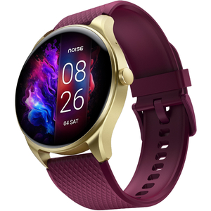 Buy Noise NoiseFit Fuse Plus Smartwatch, 3.63 cm (1.43 inch) AMOLED  Display, Bluetooth Calling, Upto 7 Days Battery, 60+ Sports Modes & 100+  Watch Faces, Noise Health Suite, IP68 Water Resistant (Deep Wine) at  Reliance Digital
