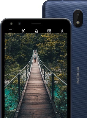nokia c01 plus 16 gb, 2 gb ram, blue, mobile phone