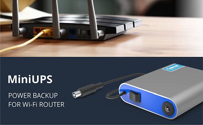 Buy Oakter Mini UPS for Wi-Fi Router With Smart Charging Online at Best  Prices in India - JioMart.