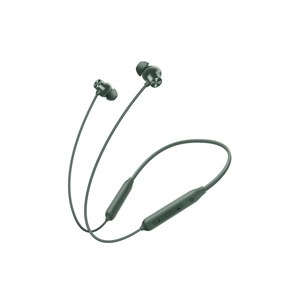 OnePlus Bullets Wireless Z2 ANC Bluetooth in Ear Earphones with Mic, 45dB Hybrid ANC, Bombastic Bass - 12.4 mm Drivers, 10 Mins Charge - 20 Hrs Music, 28 Hrs Battery (Green)