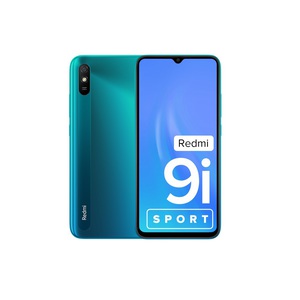 Redmi 9i Sport 64 GB 4 GB RAM, Coral Green, Smartphone