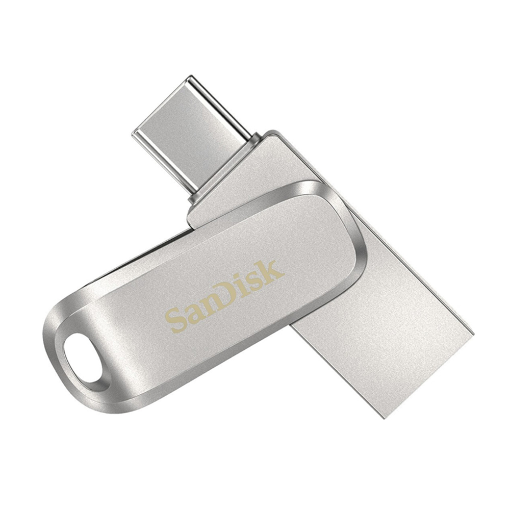 Sandisk 128 GB Ultra Dual Drive Luxe USB Type-C Flash Drive, SDDDC4-128G-I35