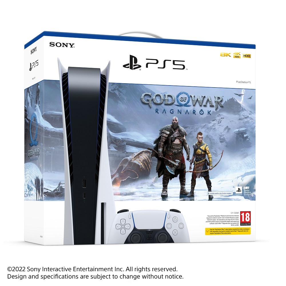 Buy Sony PlayStation 5 Console (PS5) God Of War Ragnarok Bundle at Reliance  Digital
