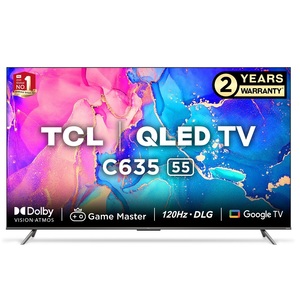 Buy TCL 55 QLED Smart Google TV, 55C645 at Reliance Digital