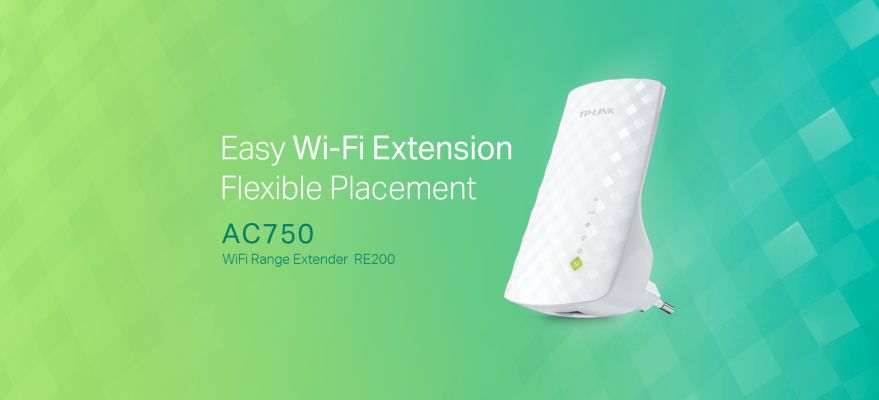 TP-Link AC750 WiFi Range Extender, Up to 750Mbps, Dual Band WiFi Extender, Repeater, WiFi Signal Booster, Access Point, Easy Set-Up, Extends WiFi to Smart Home & Alexa Devices (RE200) - JioMart