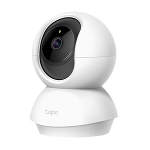 TP-Link Tapo C200 360 2MP 1080p Full HD Pan/Tilt Home Security Wi-Fi Smart Camera, Alexa Enabled, 2-Way Audio, Night Vision, Motion Detection, Sound and Light Alarm, Indoor CCTV (White)
